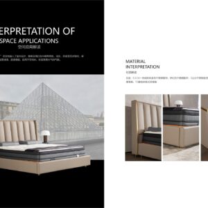 BS1135 upholstered bed
