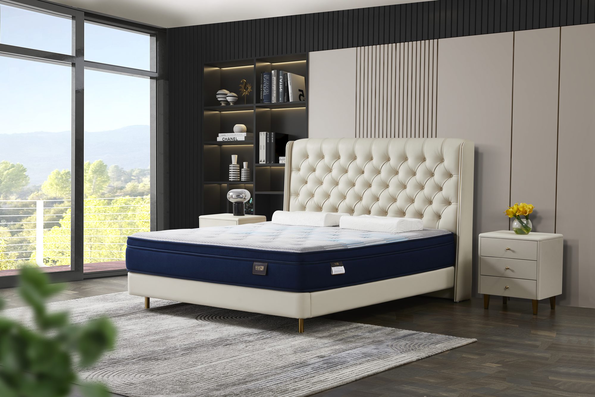 BS1213A upholstered bed