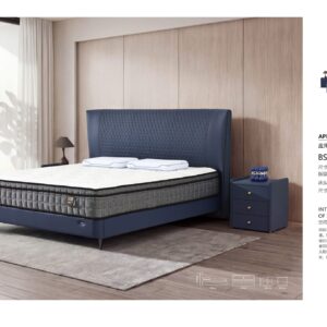 BS1237 upholstered bed