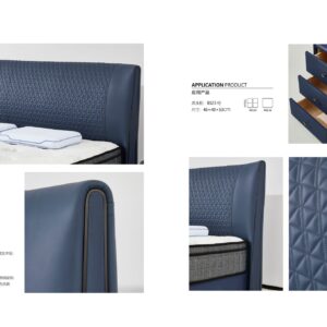 BS1237 upholstered bed