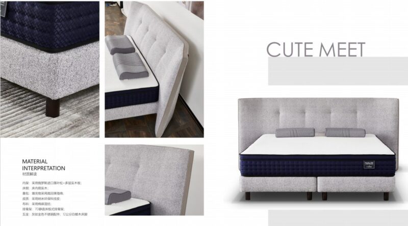 BS806 upholstered bed image 7 BS806 upholstered bed