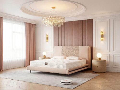 BS896 upholstered bed